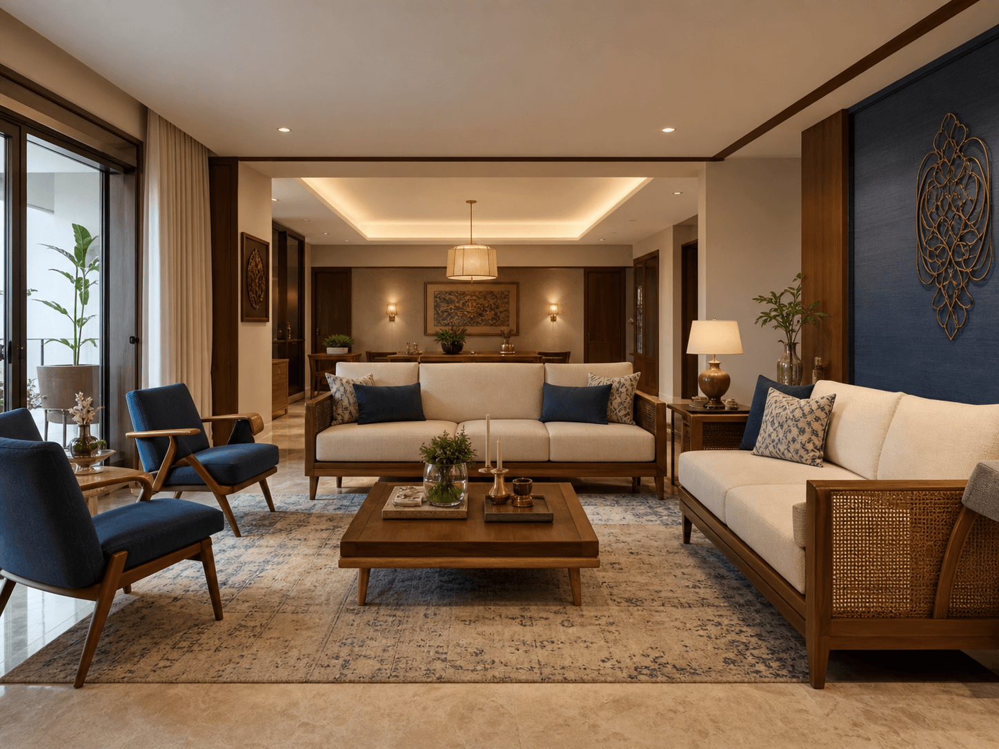 Elegant Living Interior – Interior Designs