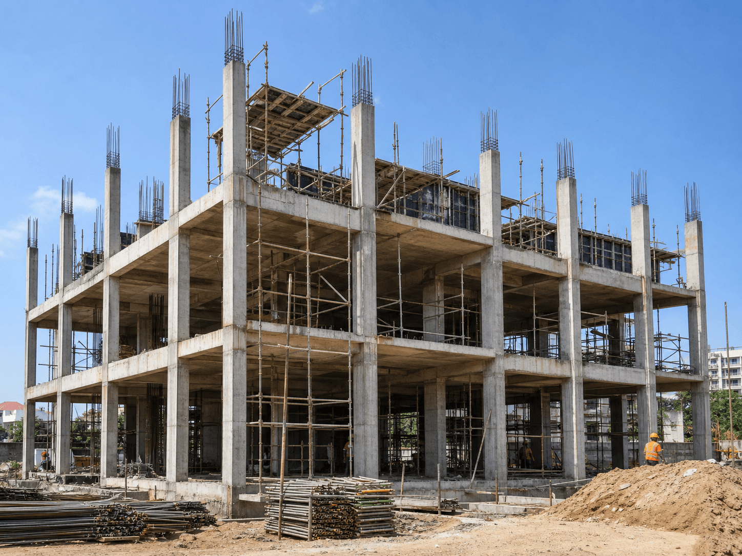 RCC Frame Structure – Structural Projects
