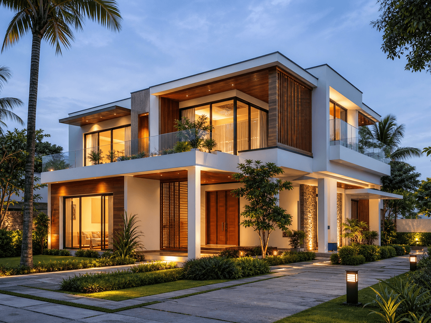 Luxury Twin Villa – Modern Villas